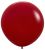 24" Fashion Imperial Red (10pcs) Sempertex Balloons