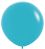 36" Fashion Caribbean Blue (2pcs) Sempertex Balloons