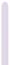 260 Pastel Matte Lilac (50pcs) Sempertex Balloons