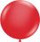24" Crystal Red (3pcs) TufTex Balloons