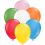17" Standard Assortment with White (50pcs) TufTex Balloons