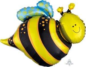 SuperShape Happy Bee Balloon
