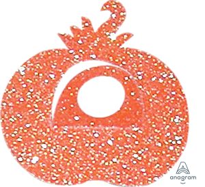 Balloon Stick-A-Tab Pumpkin Shape (36pcs)