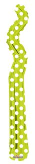 Kurly Zig Zag Kiwi Dots Balloon