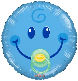 04" Smiley Boy Balloon