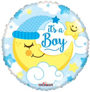 09" Moon Boy Balloon