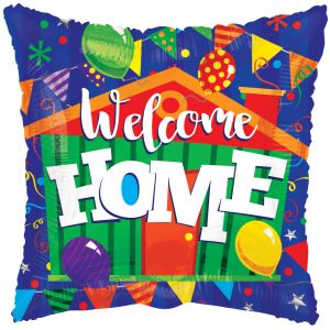18" Welcome Home House Balloon