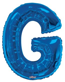34" Royal Blue Letter G Balloon