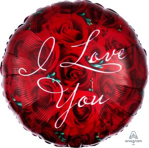 18" I Love You Roses Balloon