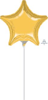 04" Gold Star Balloon
