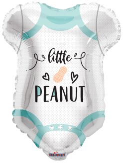 18" Little Peanut Blue Balloon
