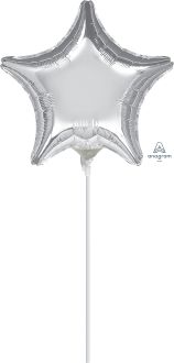 04" Silver Star Balloon
