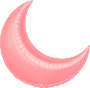 Crescent 26" Pastel Pink Balloon