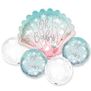 Balloon Bouquet Oh Baby Boy Shell