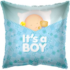 18" Baby Boy Sleeping Balloon