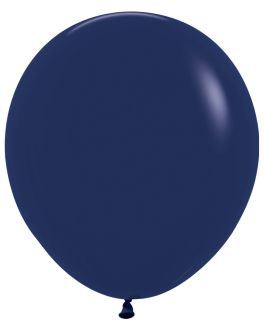 24" Fashion Navy Blue (10pcs) Sempertex Balloons