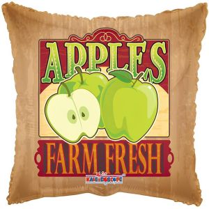 18" Farm Fresh Fruit Green Apples (non-packaged) Balloon