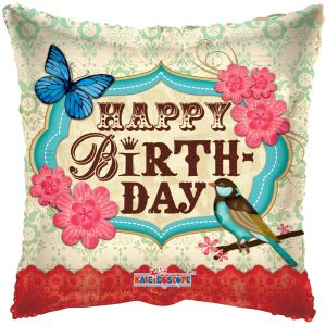 18" Birthday Eclectic Balloon