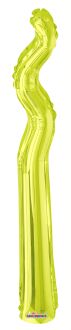 Kurly Zig Zag Kiwi Balloon