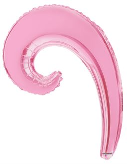 Kurly Wave Pink Balloon