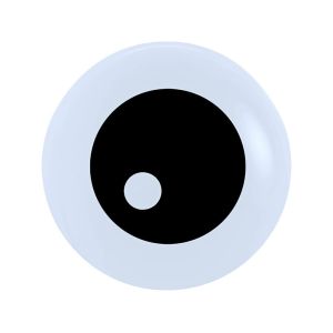 05" Eyeball White (50pcs) Balloons