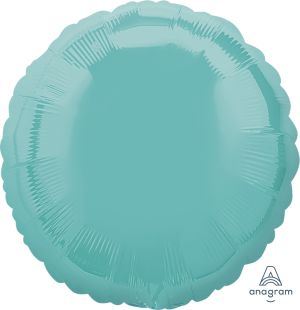 18" Robins Egg Blue Circle (non-packaged) Balloon