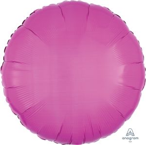 18" Bright Bubble Gum Pink Circle (non-packaged) Balloon