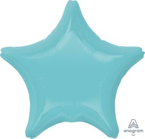 18" Robins Egg Blue Star (non-packaged) Balloon