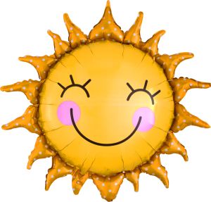 SuperShape Sunshine Sun Balloon