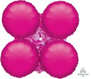 30" MagicArch Metallic Fuchsia Balloon