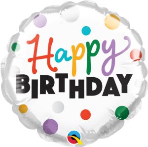 04" Birthday Dots Balloon