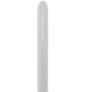 260 Satin Silver (50pcs) Sempertex Balloons