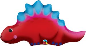21" Cute and Colorful Stegosaurus Balloon