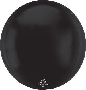 Orbz 16" Black Balloon