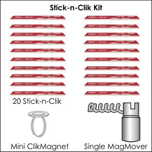 Stick-n-Click Kit (20pcs)