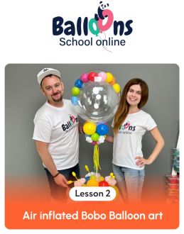 Lesson 2 | Air inflated Bobo Balloon art