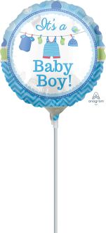 09" Shower With Love Boy Balloon