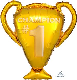 SuperShape Gold Trophy Balloon