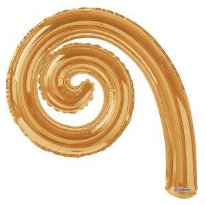 Kurly Spiral Latte Balloon