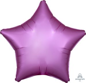 18" Satin Luxe Flamingo Star (non-packaged) Balloon