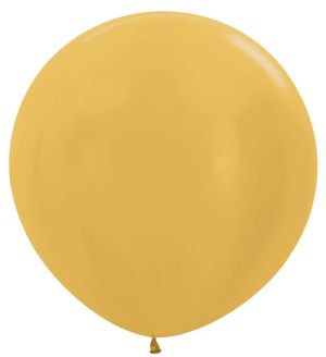 36" Metallic Gold (2pcs) Sempertex Balloons