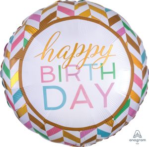 Jumbo See-Thru Pastel Celebration Balloon