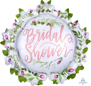 SuperShape Love & Leaves Bridal Shower Balloon