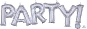 Phrase Party Holographic Balloon