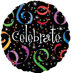 17" Celebrate (non-packaged) Balloon