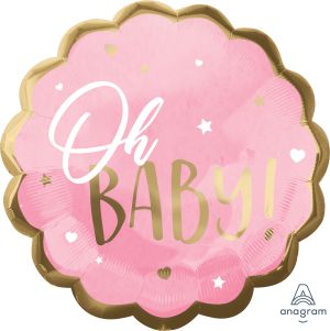 Jumbo Pink Baby Girl Balloon