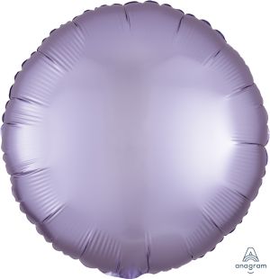 18" Satin Luxe Pastel Lilac Circle (non-packaged) Balloon