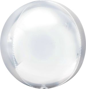 Orbz 16" White Balloon