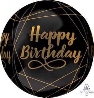 Orbz Elegant Birthday Balloon