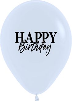 11" Simply Happy Birthday (50pcs) Balloons